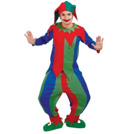 Disfraz de Bufón para Adulto con Cascabeles Disfraz de Bufón para Adulto con Cascabeles