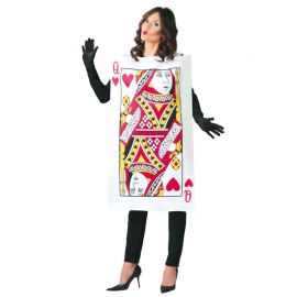 Disfraz de la Dama de Cartas para Mujer de Bridge Disfraz de la Dama de Cartas para Mujer de Bridge