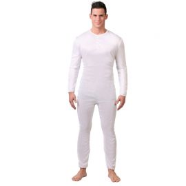 Disfraz con Maillot para Hombre Blanco Disfraz con Maillot para Hombre Blanco