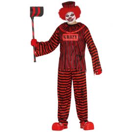 Disfraz de Payaso Criminal para Hombre Disfraz de Payaso Criminal para Hombre