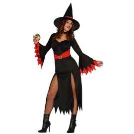 Disfraz de Red Witch para Mujer Rojo y Negro Disfraz de Red Witch para Mujer Rojo y Negro
