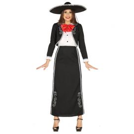 Disfraz de Mariachi para Mujer con Falda Larga