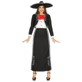 Disfraz de Mariachi para Mujer con Falda Larga Disfraz de Mariachi para Mujer con Falda Larga