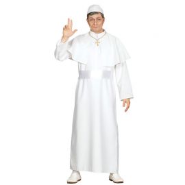Disfraz de Papa para Hombre con Sotana