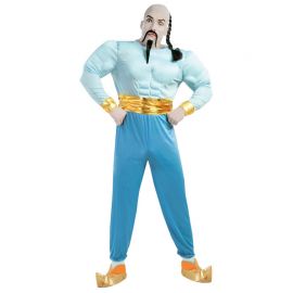 Disfraz de Genio de Aladdin para Hombre con Músculos Disfraz de Genio de Aladdin para Hombre con Músculos
