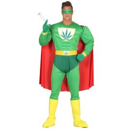 Disfraz de Superhéroe de Marihuana para Hombre