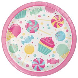 Platos Desechables Candy
