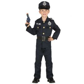 Disfraz de Policia para Niño Oscuro