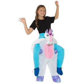 Disfraz de Unicornio para Niña Cabalgante Disfraz de Unicornio para Niña Cabalgante