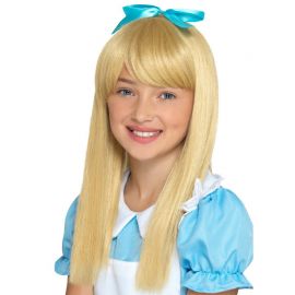 Peluca Rubia para Niña del País de las Maravillas Peluca Rubia para Niña del País de las Maravillas