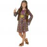 Disfraz de Hippie para Niña con Estampados