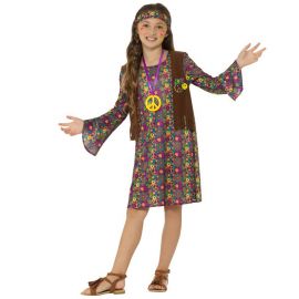 Disfraz de Hippie para Niña con Estampados Disfraz de Hippie para Niña con Estampados