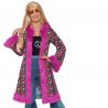 Abrigo Hippie para Mujer con Pelo Rosa