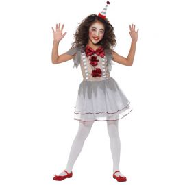 Disfraz de Mimo para Niña Aterradora Disfraz de Mimo para Niña Aterradora