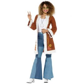 Abrigo de Estilo Retro para Mujer en Marrón Abrigo de Estilo Retro para Mujer en Marrón