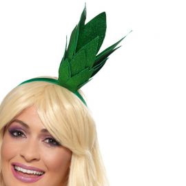 Diadema de Tallo de Piña con Purpurina Diadema de Tallo de Piña con Purpurina
