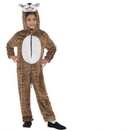 Disfraz de Tigre Marrón a Rayas para Niños