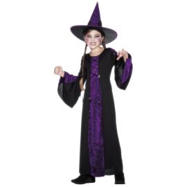 Disfraz de Bruja Lila para Niña Disfraz de Bruja Lila para Niña