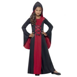 Disfraz de Vampiresa con Capucha para Niña Disfraz de Vampiresa con Capucha para Niña