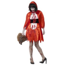 Disfraz de Caperucita Zombie para Mujer