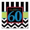 16 Servilletas 60 Chevron 33 cm