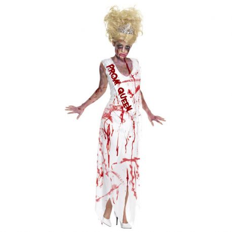 Costume da Reginetta del Ballo Insanguinata e Vestito Strappato Offerta