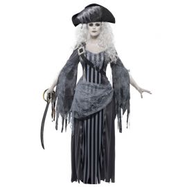 Disfraz de Princesa Pirata Fantasma para Mujer Disfraz de Princesa Pirata Fantasma para Mujer