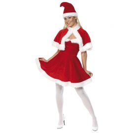 Disfraz de Miss Santa Rojo Disfraz de Miss Santa Rojo