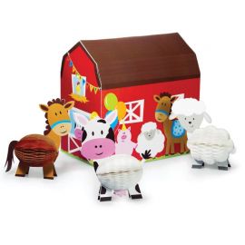 Centro de Mesa Animales de la Granja