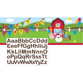 Banner Personalizable Animales de la Granja