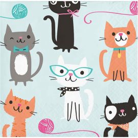 Servilletas Gatos de Papel