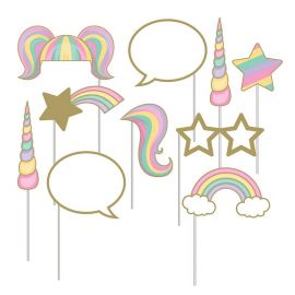10 Accesorios Unicornio Sparkle Photocall 10 Accesorios Unicornio Sparkle Photocall