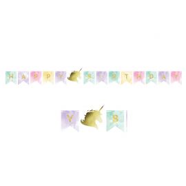 Guirnalda Unicornio Sparkle Happy Birthday Guirnalda Unicornio Sparkle Happy Birthday