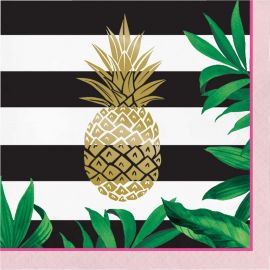 16 Servilletas Pineapple Wedding 33 cm