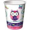 8 Vasos Owl Pal Birthday