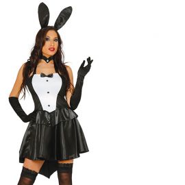 Disfraz de Sexy Bunny para Mujer con Orejitas Disfraz de Sexy Bunny para Mujer con Orejitas