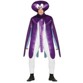 Disfraz de Pulpo Adulto Capucha con Tentáculos Disfraz de Pulpo Adulto Capucha con Tentáculos