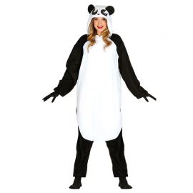 Disfraz de Pijama de Panda para Adulto con Capucha