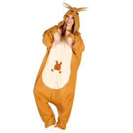 Disfraz de Canguro Pijama Calentito para Adulto