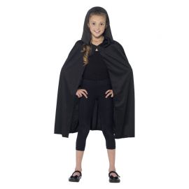 Capa Negra con Capucha Infantil Unisex Capa Negra con Capucha Infantil Unisex