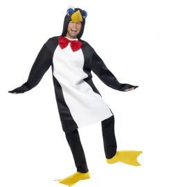 Disfraz de Pingüino Blanco y Negro para Hombre