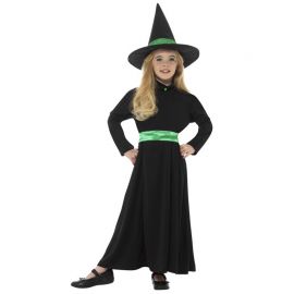 Disfraz de Bruja Verde para Niña Disfraz de Bruja Verde para Niña