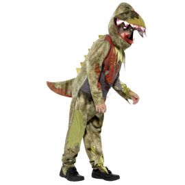 Disfraz de Dinosaurio Zombie para Niño