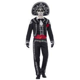 Disfraz de Señor Esqueleto del Día de los Muertos