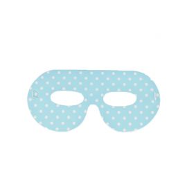 6 Antifaces de Papel con Lunares