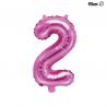 Globo Numero 2 Foil 35 cm