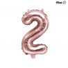 Globo Numero 2 Foil 35 cm