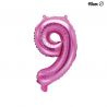Globo Numero 9 Foil 35 cm