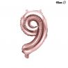 Globo Numero 9 Foil 35 cm