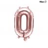 Globo Numero 0 Foil 35 cm